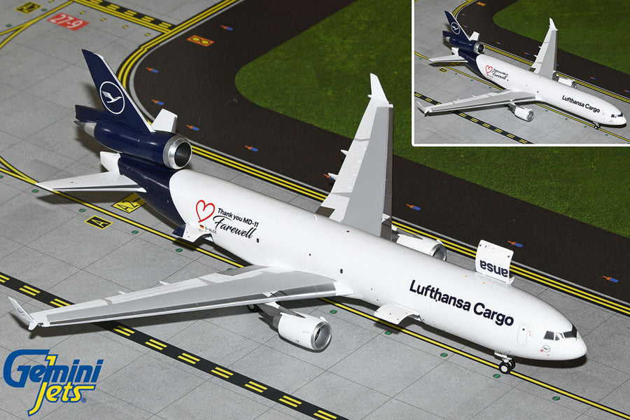 Lufthansa Cargo MD-11F (Interactive Series) (1:200 scale)