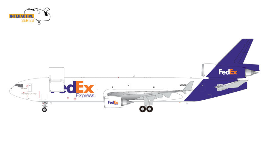 FedEx Express MD-11F (Interactive Series) (1:200 scale