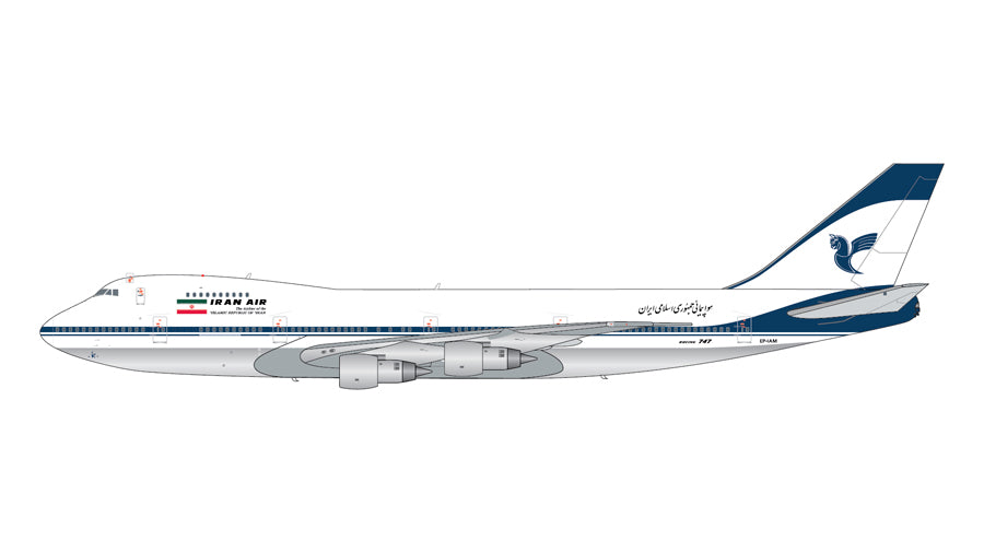 Iran Air B747-100B (1:200 scale)