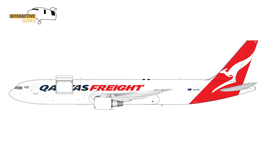 Qantas Freight B767-300ERF (Interactive Series) (1:200 scale)