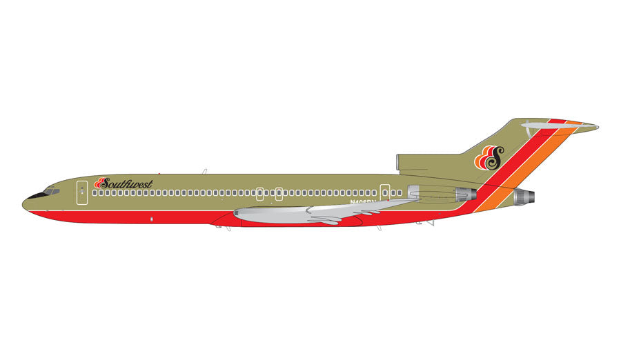 Southwest Airlines B727-200 (1:200 scale)