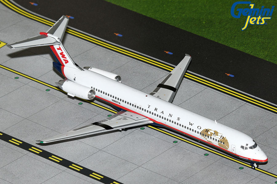 Trans World Airlines (TWA) MD-80 (1:200 scale)