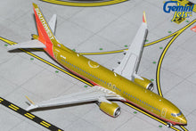 Load image into Gallery viewer, Southwest Airlines B737 Max 8 &quot;Herbert D. Kelleher&quot; Gold Retro Livery
