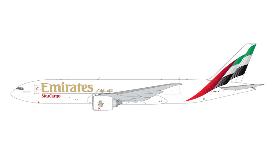 Emirates SkyCargo B777-200LRF (New Livery)