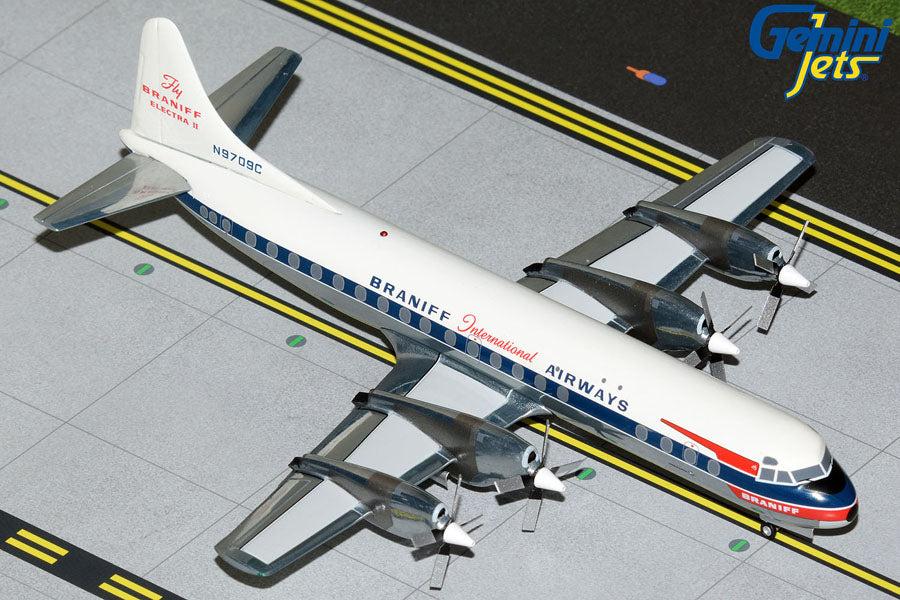Braniff International Airways L-188A Electra (1:200 scale)